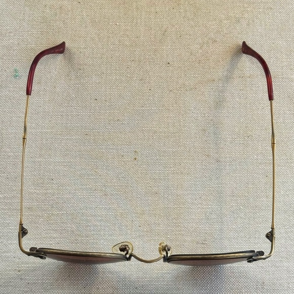 Vintage Matsuda Antique Bronze Eyeglass Frames, Unisex - Picture 2 of 15